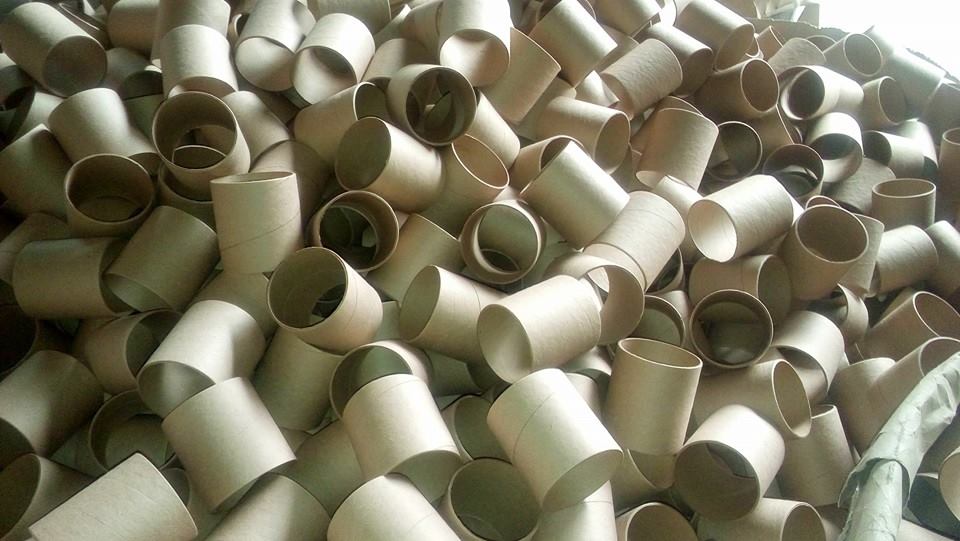 fabricación de tubos de cartón